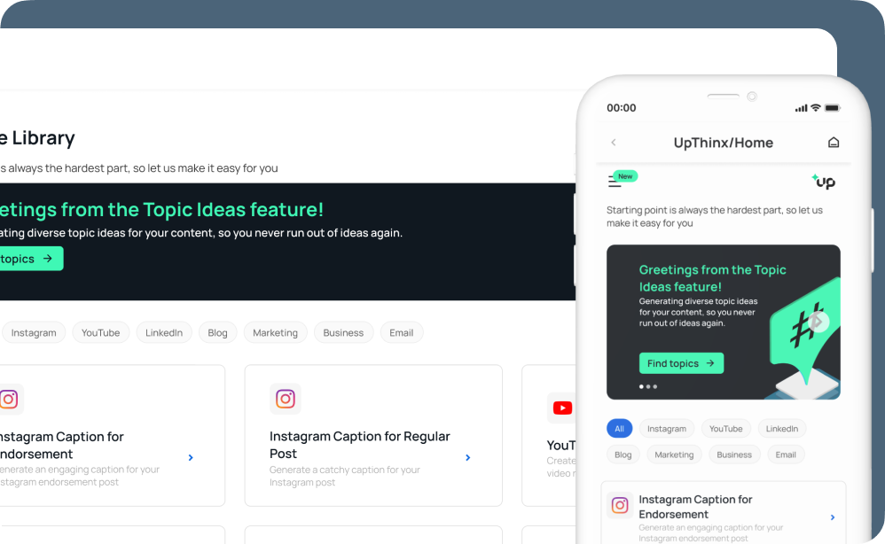 UpThinx AI Generation